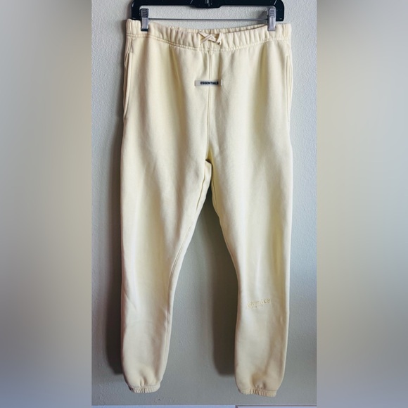 Fear of God Other - FEAR OF GOD ESSENTIALS SWEATPANTS IN GARDEN YELLOW SIZE:SMALL